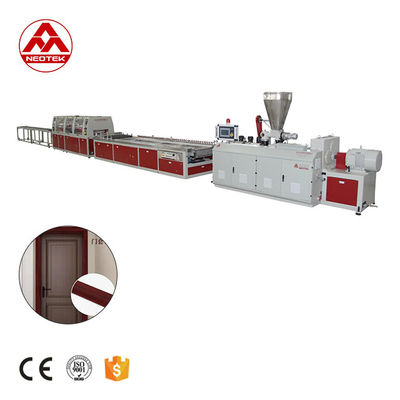 250kW 전력 WPC 주방 보드 제조 공장 넓은 문 설계에 대한 진압 라인