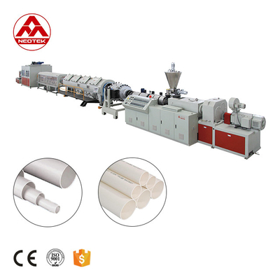 16-63 PVC 파이프 추출 라인 자동 스파킹 및 나사 속도 32.9 rpm