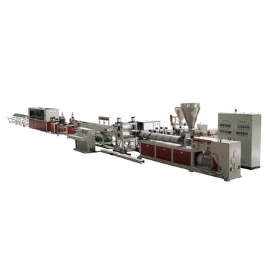 250kW 전력 덩어리 지붕 타일 PVC 프로파일 시트 추출 라인 플라스틱 쌍 나사 기계