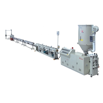 맞춤형 380v 50hz 단일 나사 파이프 모터 힘과 함께 플라스틱 HDPE extruder 기계