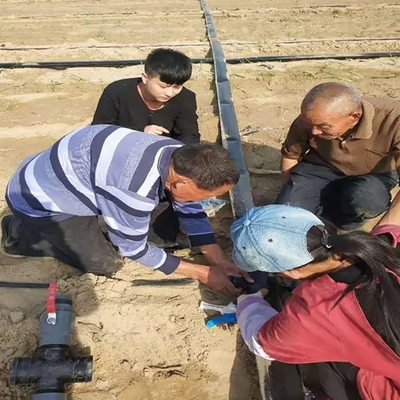선도 기술 HDPE 단일 나사 진압 기계 맞춤 파이프 생산