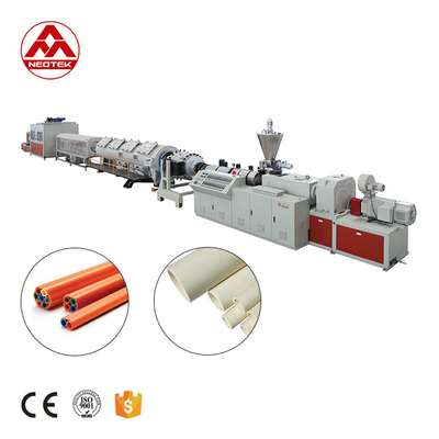 20-63 다른 나사 L/D 비율과 최고 380V 50HZ 전압과 함께 PVC 파이프 진압 라인