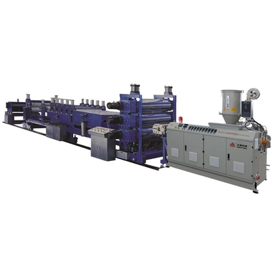 에너지 절감 모터와 이중 나사 설계로 전문 PC 엽 extrusion 라인