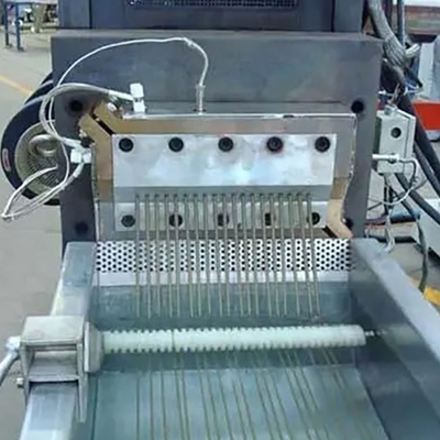 1500 rpm 단일 나사 플라스틱 펠릿 엑스트루더 기계 38CrMoALA 나사 재료를 사용하여
