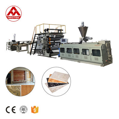다른 나사 L/D 비율 다양한 산업용 PVC 가짜 대리석 엽 extrusion 라인