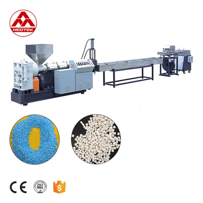 PE 플라스틱 가공된 PP 펠레티제 extrusion 라인 38CrMoALA 나사 물질을 특징으로