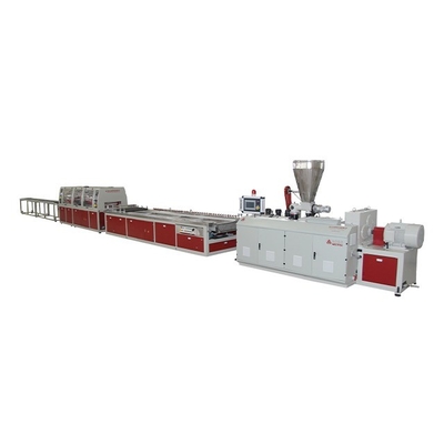 156 1 나사 L/D 비율 WPC 벽 패널 패널 extrusion 라인