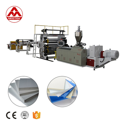 250kW 전력 25000x6000x4000 사양에 대한 PVC 무료 폼 보드 진압 라인