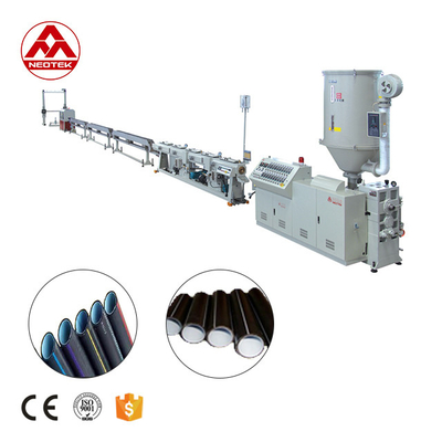 스크루 L/D 비율 33 1 HDPE 실리콘 코어 파이프 추출 라인 17500 KG 용량