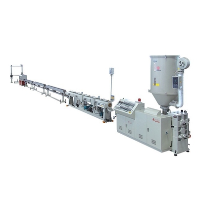 스크루 L/D 비율 33 1 HDPE 실리콘 코어 파이프 추출 라인 17500 KG 용량