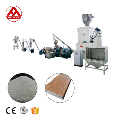 다른 PP PE 목재 복합 펠레티제 extrusion 라인 제품