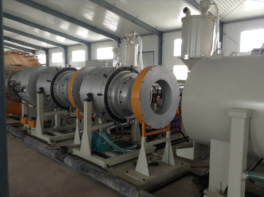 50-160HDPE 강제 철강 파이프 추출 라인