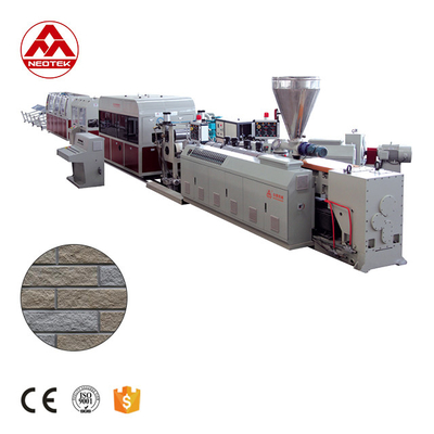 PVC 제조를 위해 사용자 정의 가능한 23000 KG PVC 돌 사이딩 추출 라인2