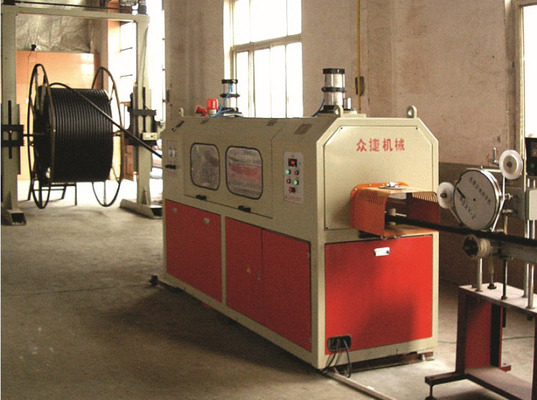 단일 나사 33 1 HDPE 실리콘 코어 파이프 추출 라인 사용자 정의 요구 사항