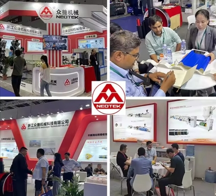 맞춤형 900kg/h HDPE 파이프 진압 생산 라인