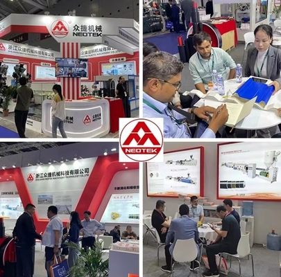 100-200kW 전력 소모 PVC 홀 로프 시트 추출 기계