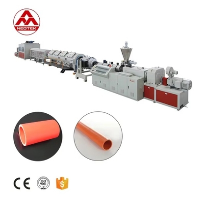 65mm 나사 직경 WPC PVC PE 플라스틱 제품 부착 기계